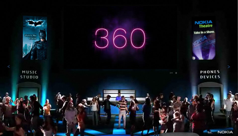 Nokia 360: Dance floor