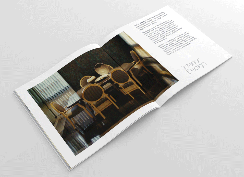 TDA Brochure: Interior Design introduction