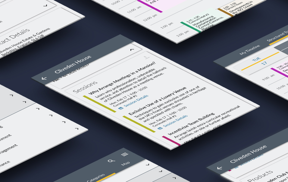Lanyon app: Sponsor Details page