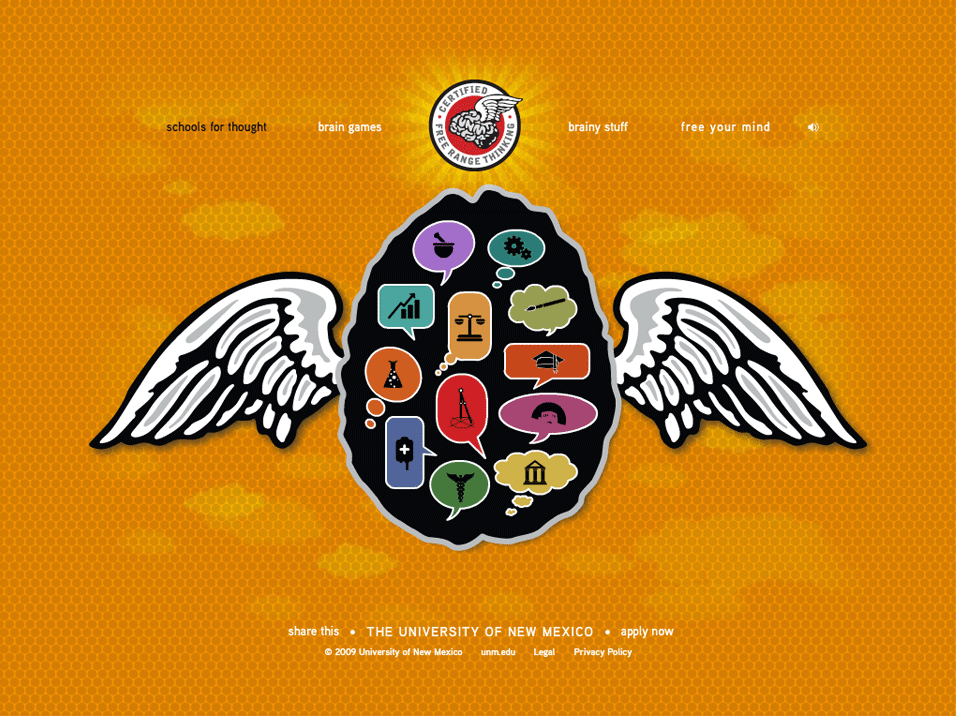 University of New Mexico: Free Range Thinking - Schools for Thought