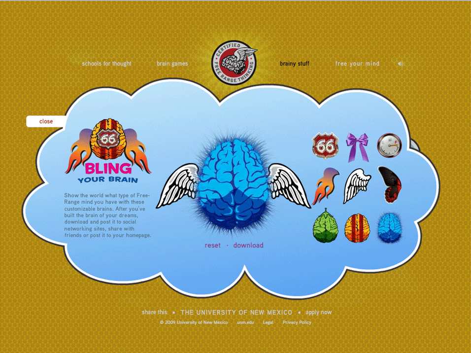 University of New Mexico: Free Range Thinking - Free Your Mind